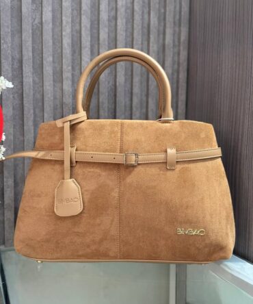 Cartera de Gamuza